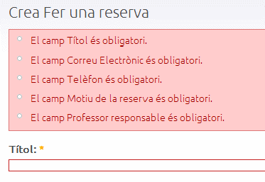 Error camps obligatoris